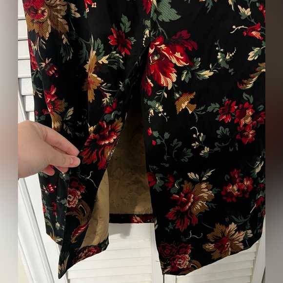 Vintage Briggs New York Floral Print Long Skirt - Picture 3 of 5